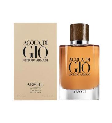 Giorgio Armani Acqua Di Gio Absolu EDP Spray 75ML Erkek Parfüm ARC JLT